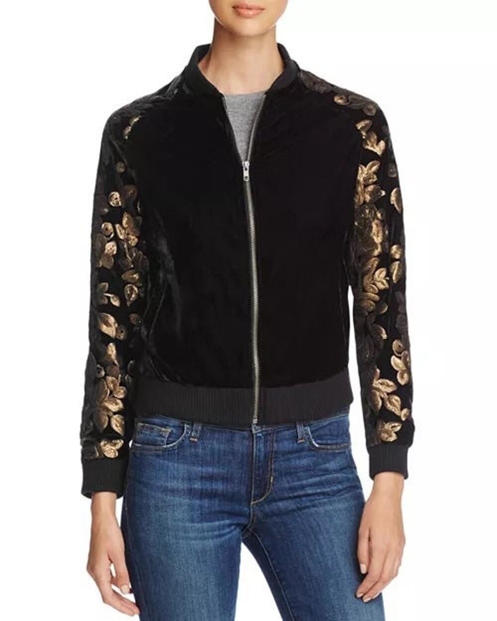 Cupcakes and Cashmere Velvet Jacket